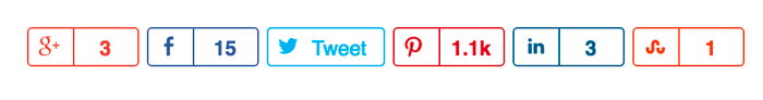 Social Media Buttons Make It Easy For Visitors To Share Your Content. 