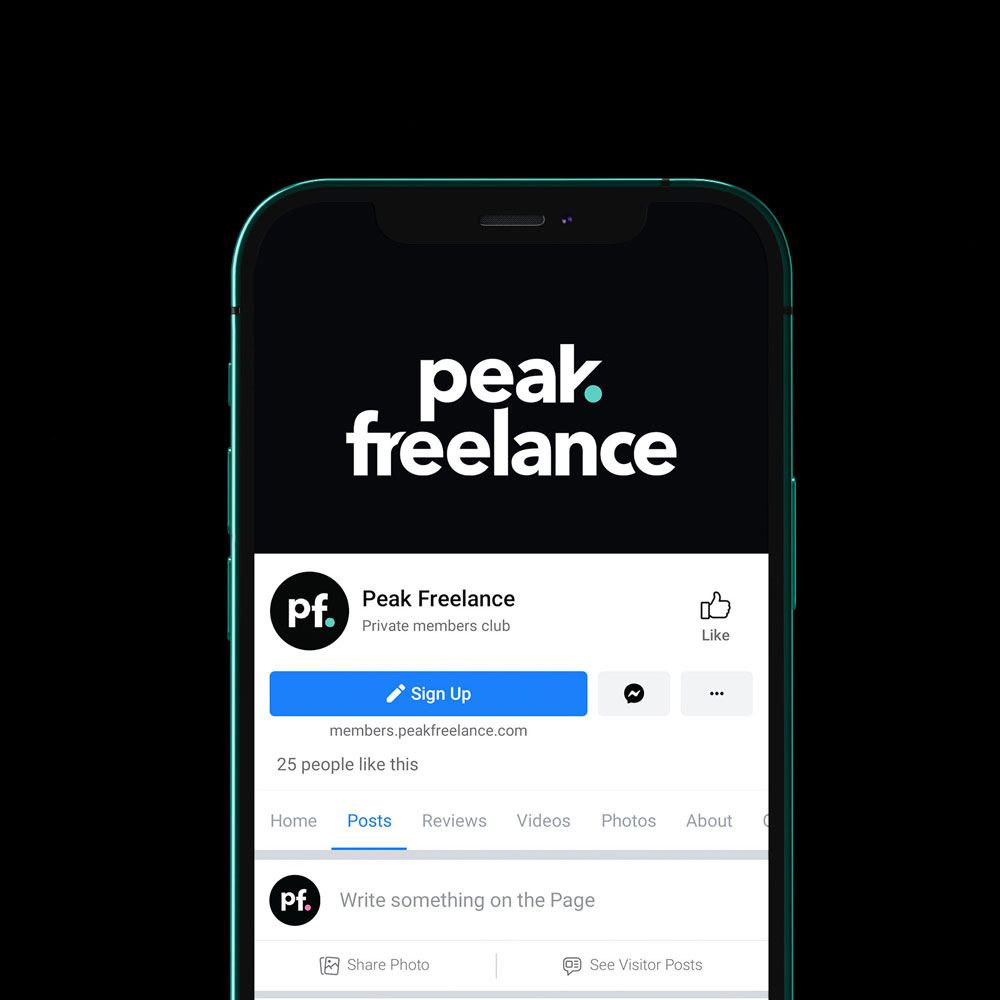 Peak-Freelance-Logo-Small-Business-Branding